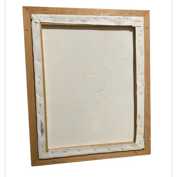 Robert Cox Still Life Oil 16x20 Canvas Painting Pink Purple Floral Framed 18x22 - Picture 2 of 8